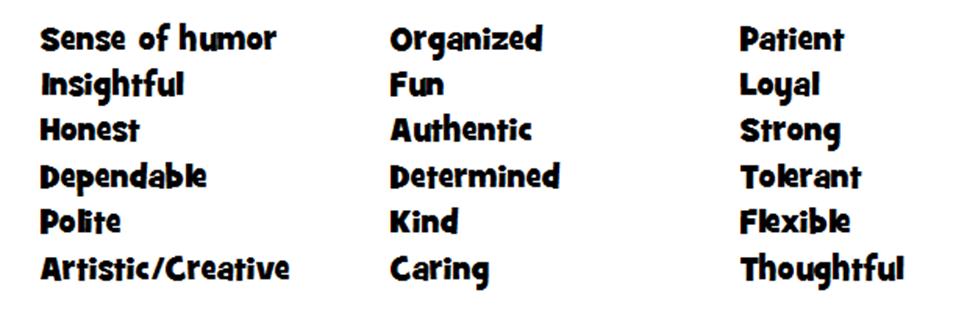 Positive Qualities: Discover 100+ Positive Character Traits - The ...