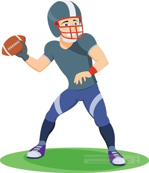 quarterback cliparts