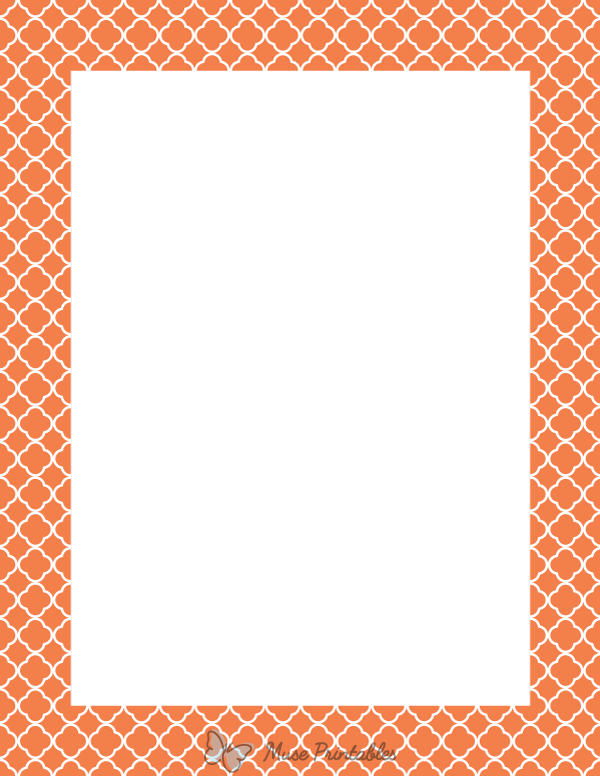 quatrefoil border cliparts