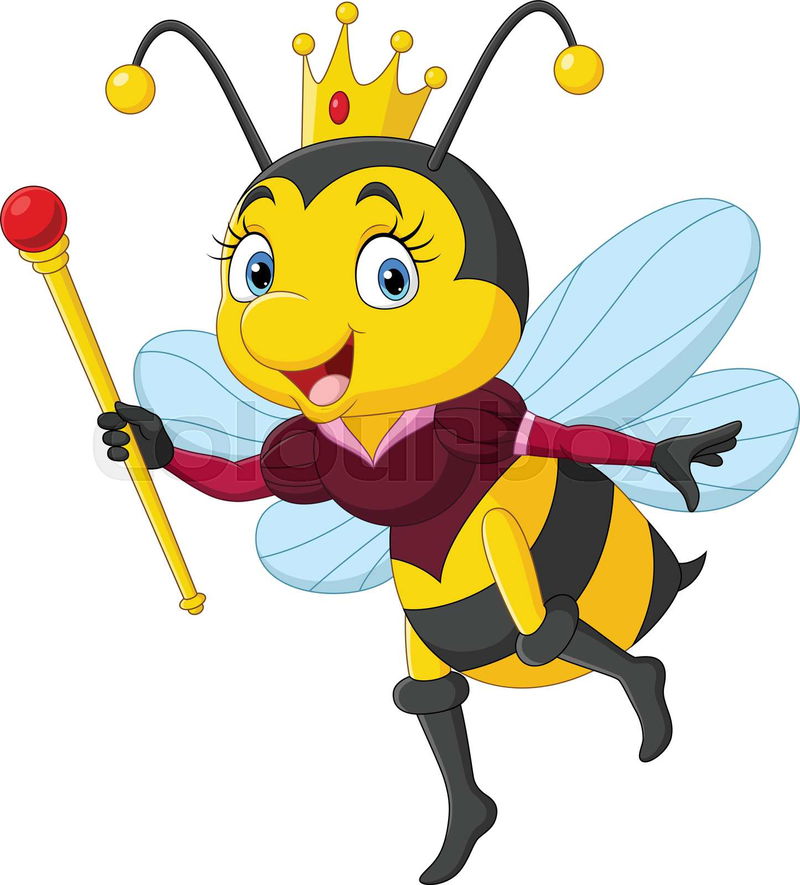 Queen Bee-cartoon | Colourbox