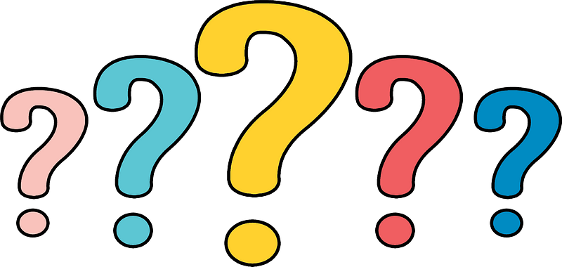 Colourful question marks - Free vector clipart images on clipart library.com