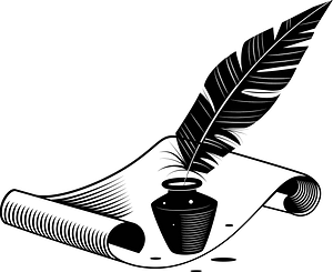 quill pen clipart
