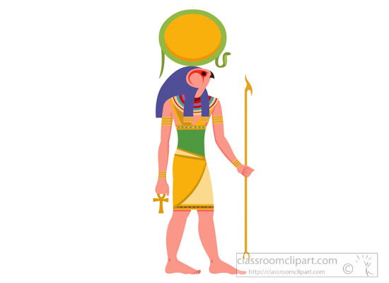 Ancient Egypt Clipart - great-sun-god-RA-god-of-light-clipart ...