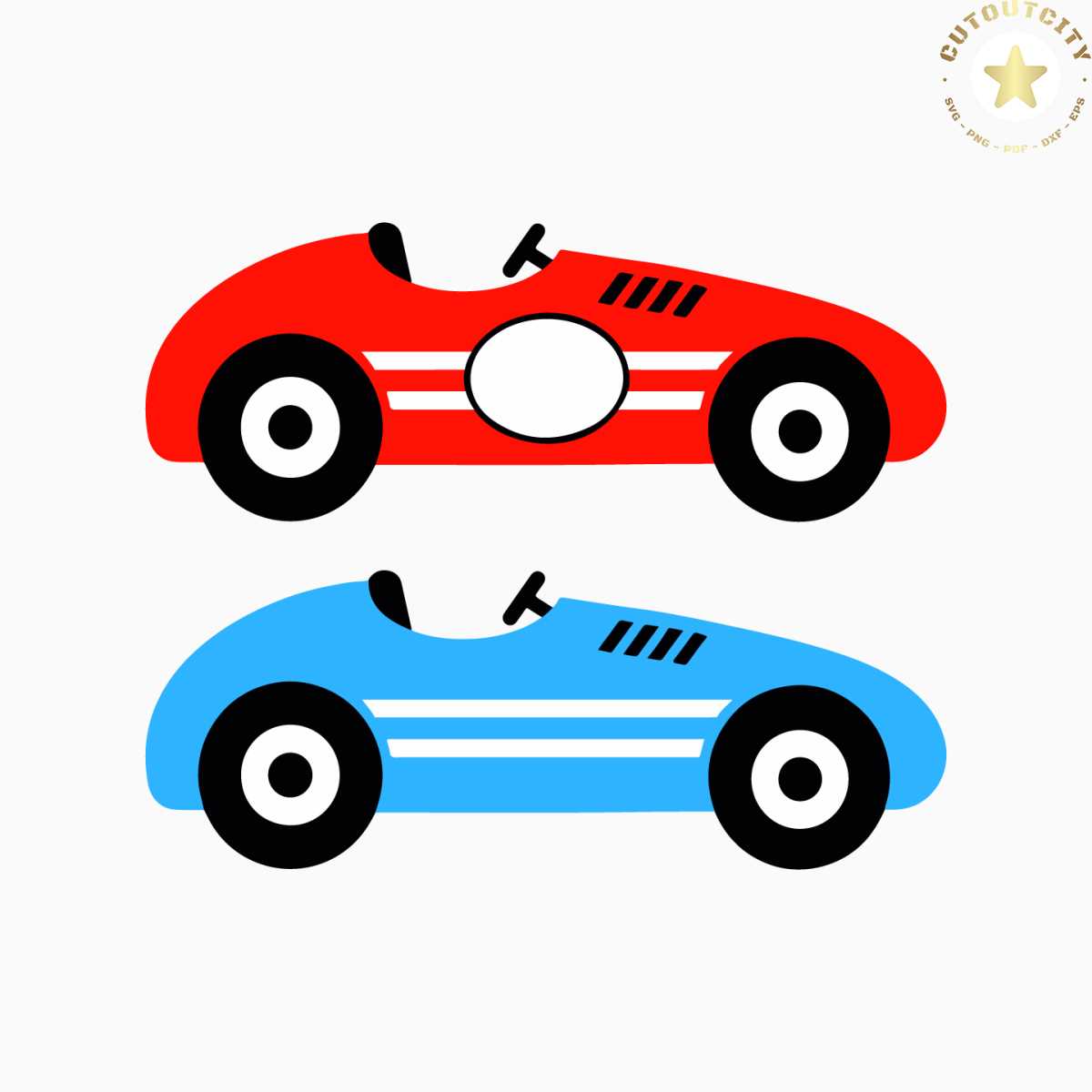 race cars clipart