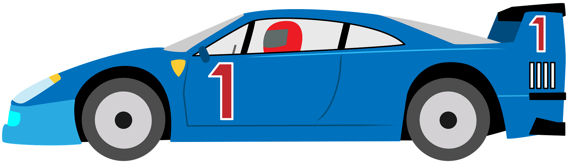 race cars cliparts