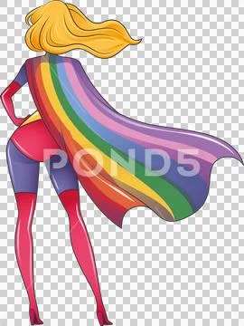 rainbow woman cliparts