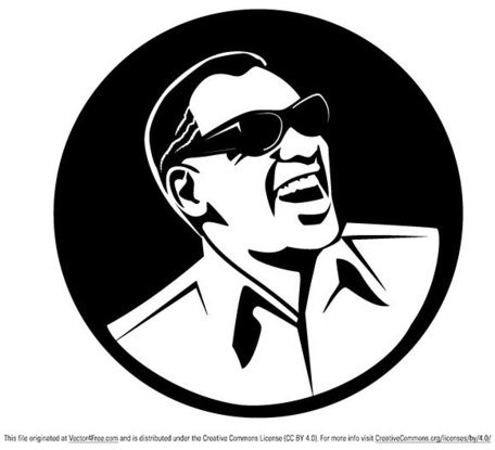 ray charles cliparts