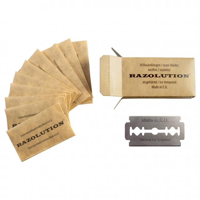 Razor Blades 10 pieces in new packaging