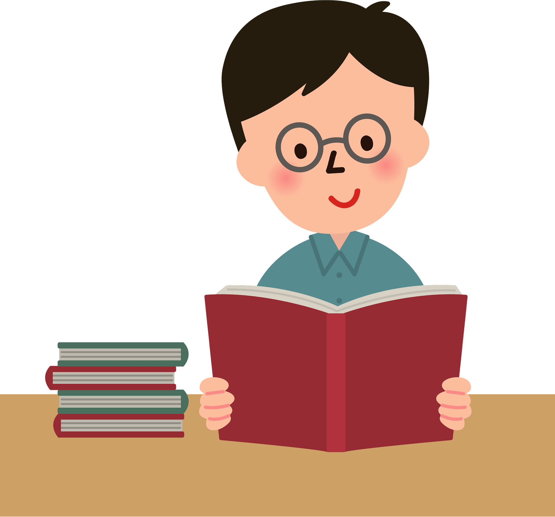 read book clipart