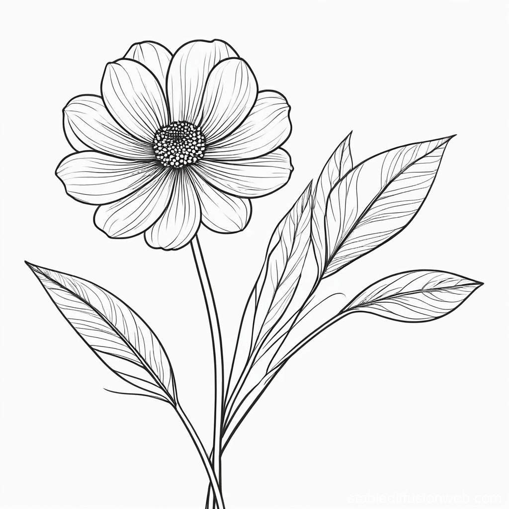 Simple Realistic Flower Arrangement | Stable Diffusion Online