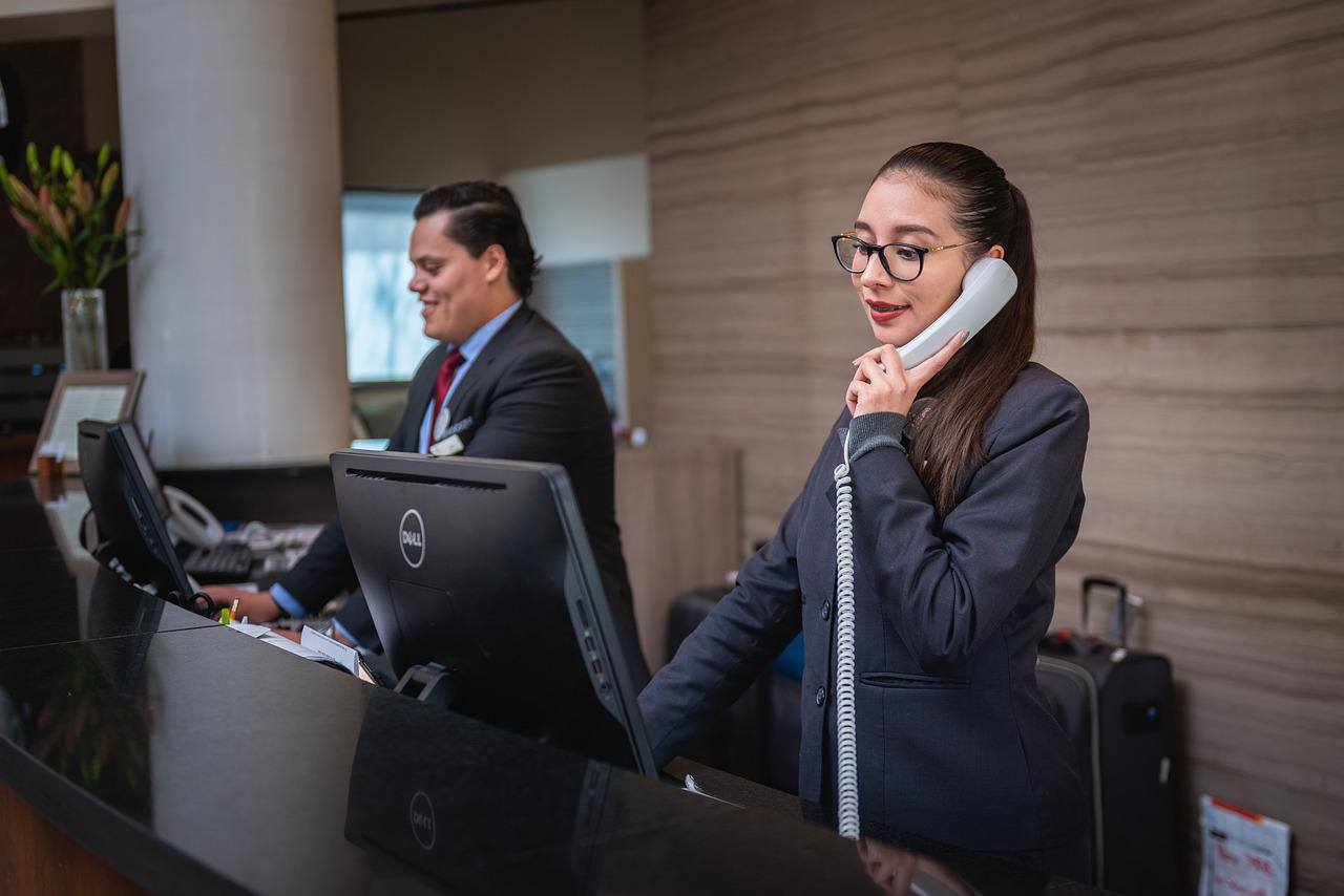 receptionist pictures