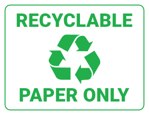 recycling symbols printable