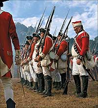 red coats