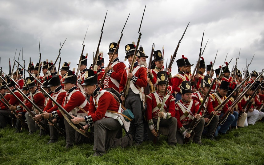 red coats
