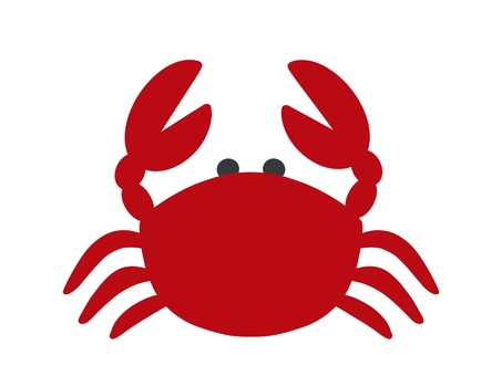 red crab cliparts