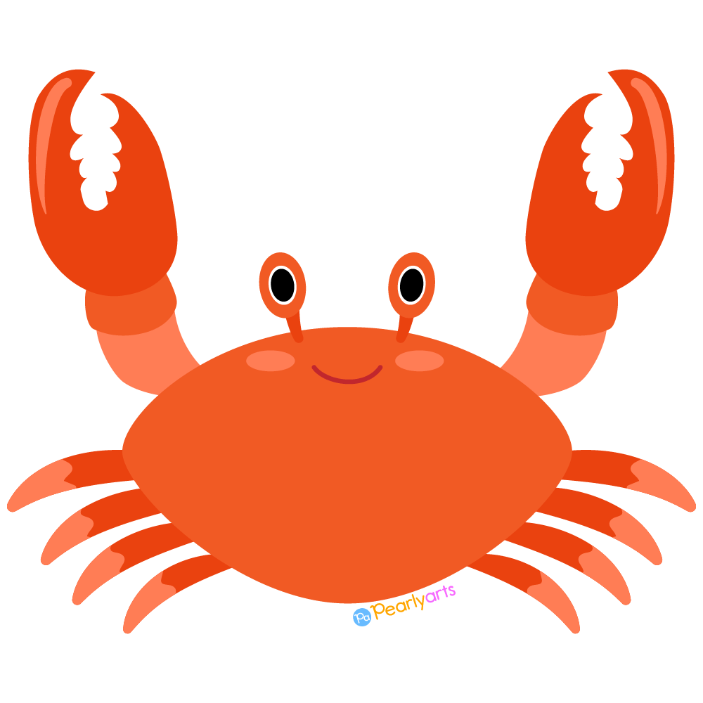 red crab cliparts