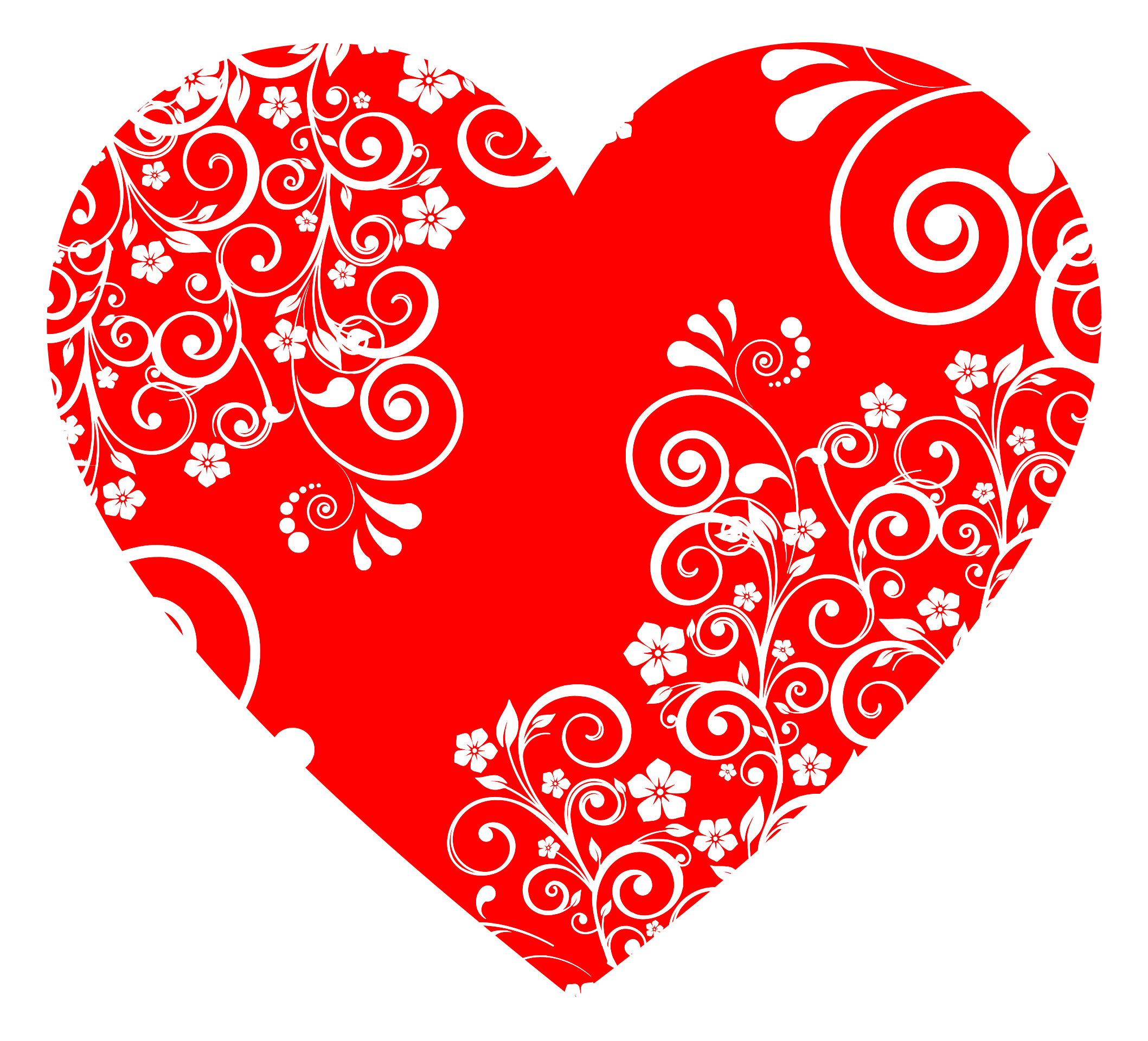 red flourish cliparts