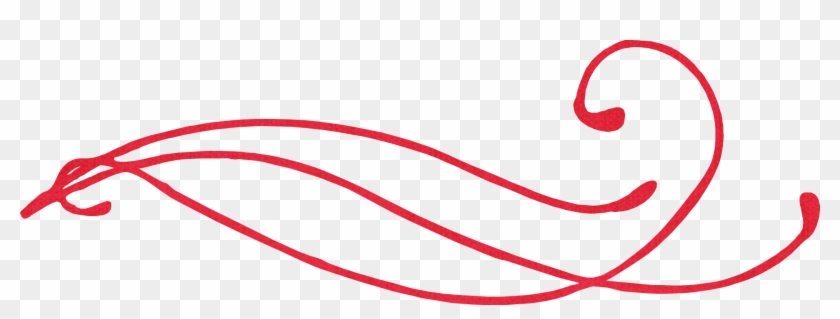 Flourishes Clipart Red Swirl - Red Swirl No Background - Free ...