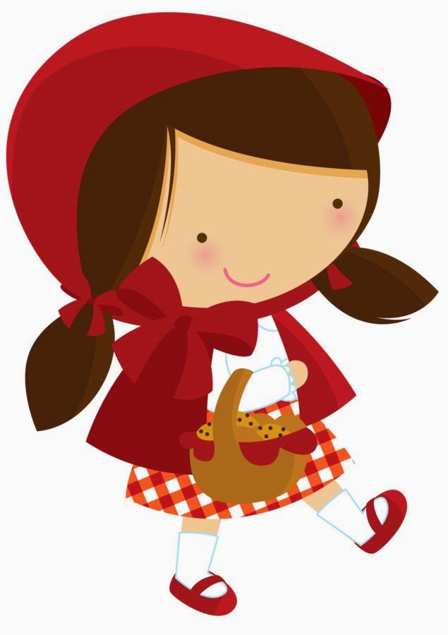 red riding hood clipart