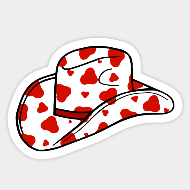 COWBOY HAT Wild West - Cowboy Hat - Sticker | TeePublic