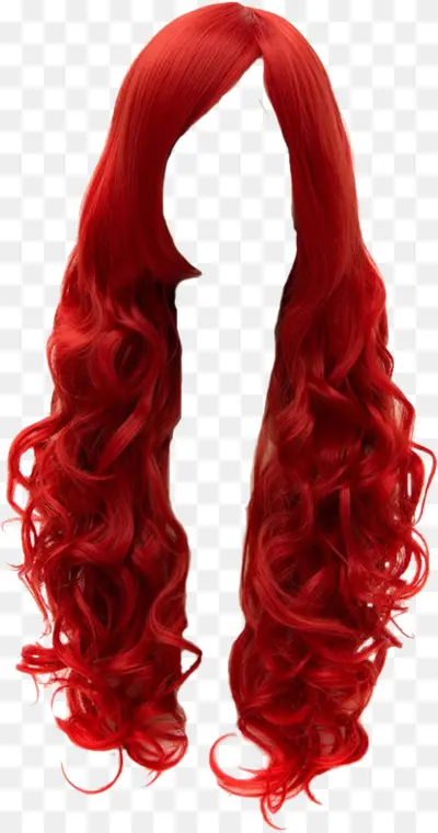 Red Wig PNG Images - CleanPNG / KissPNG