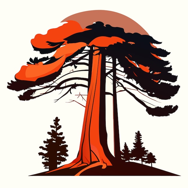 redwood tree cliparts