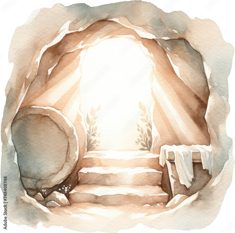 Watercolor Christian Easter Clipart. Christian Faith and ...