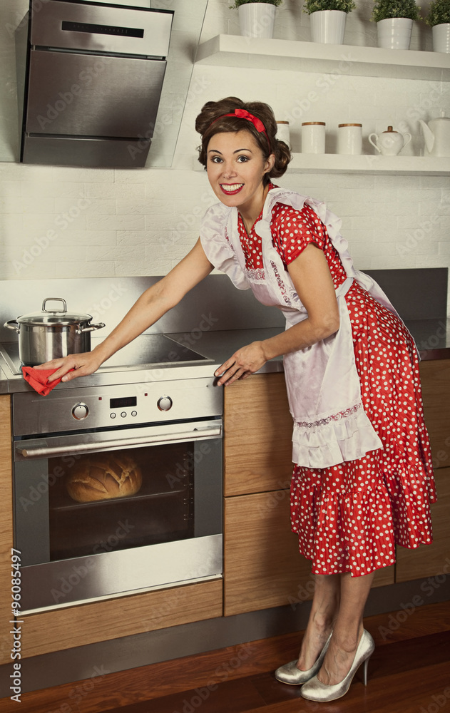 retro housewife pictures