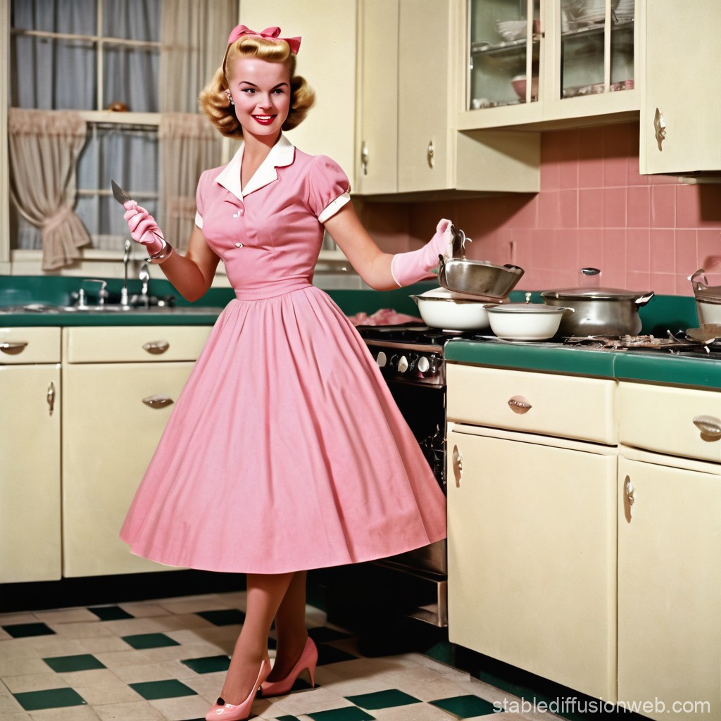 retro housewife pictures