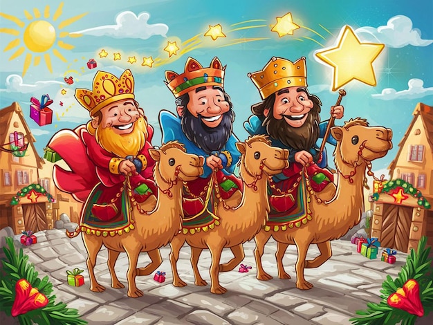 Dia De Reyes Clip Art Pictures | clipart library