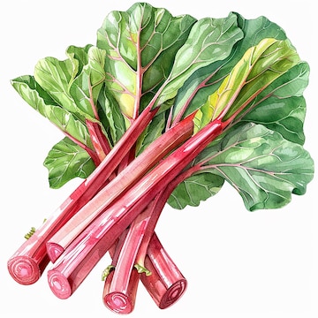 rhubarb cliparts
