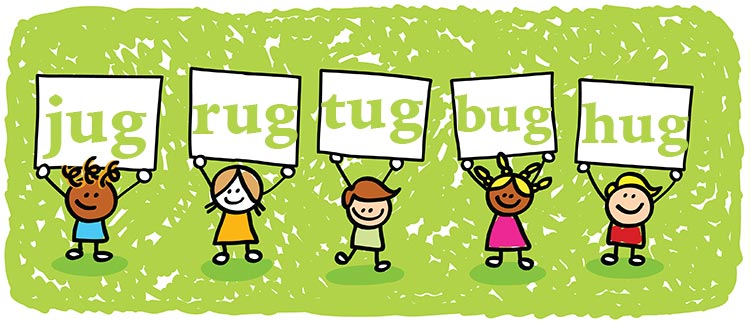 rhyming words clipart
