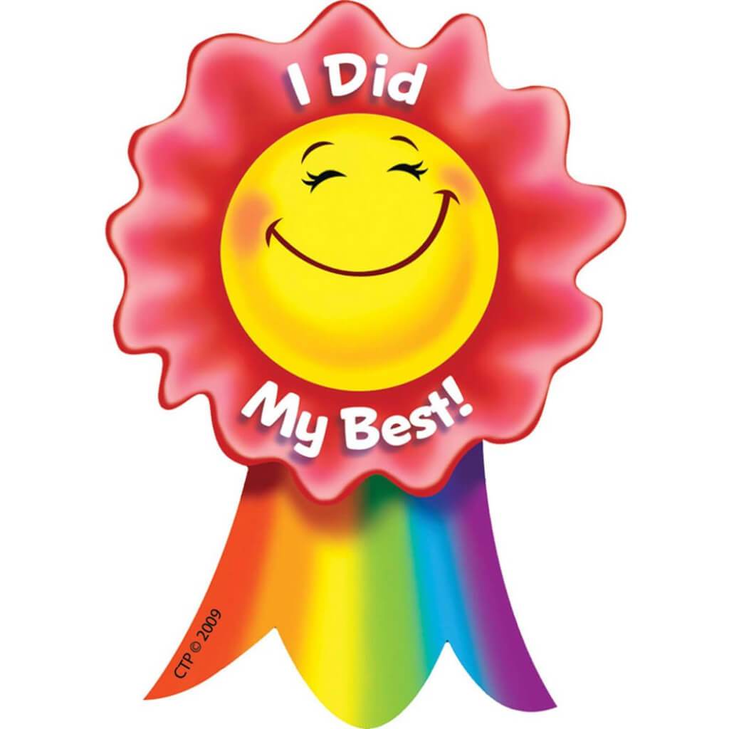 Buy I Did My Best Ribbon Rewards for 34.0 AED Online | Creative ...