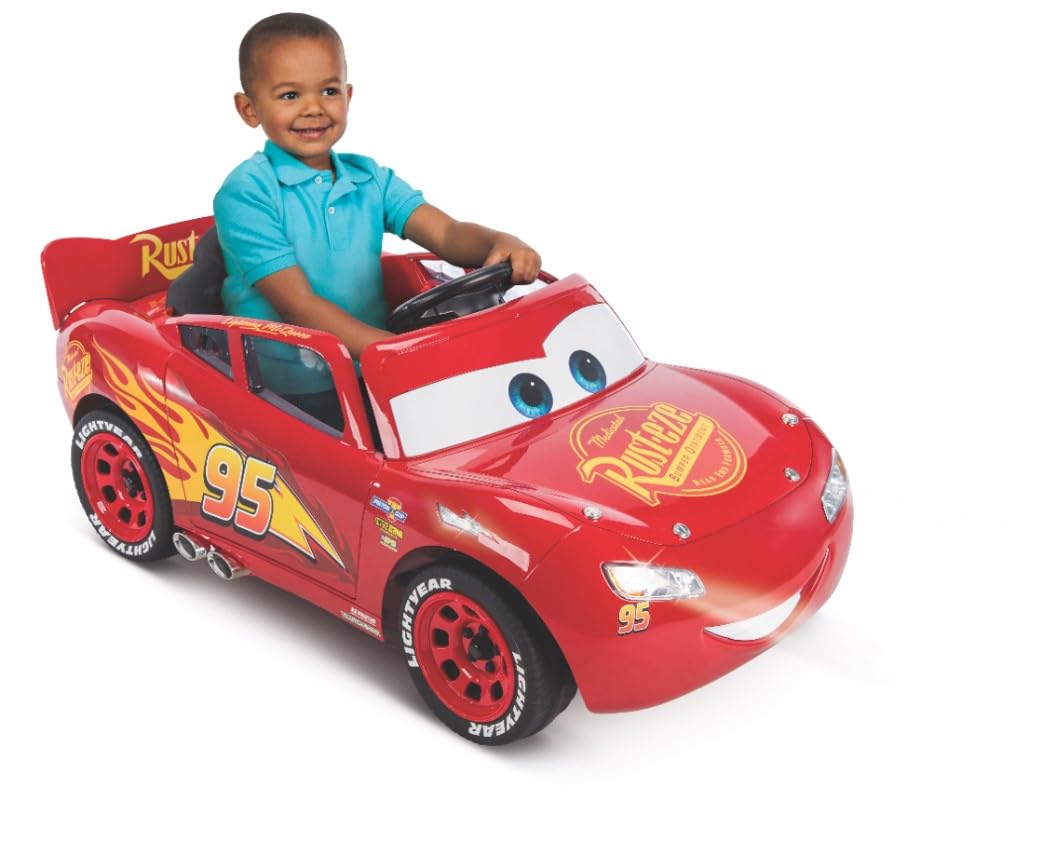 Huffy 17348WP Disney Lightning McQueen Kids Electric Ride On Car, Red:  Amazon.de: Toys