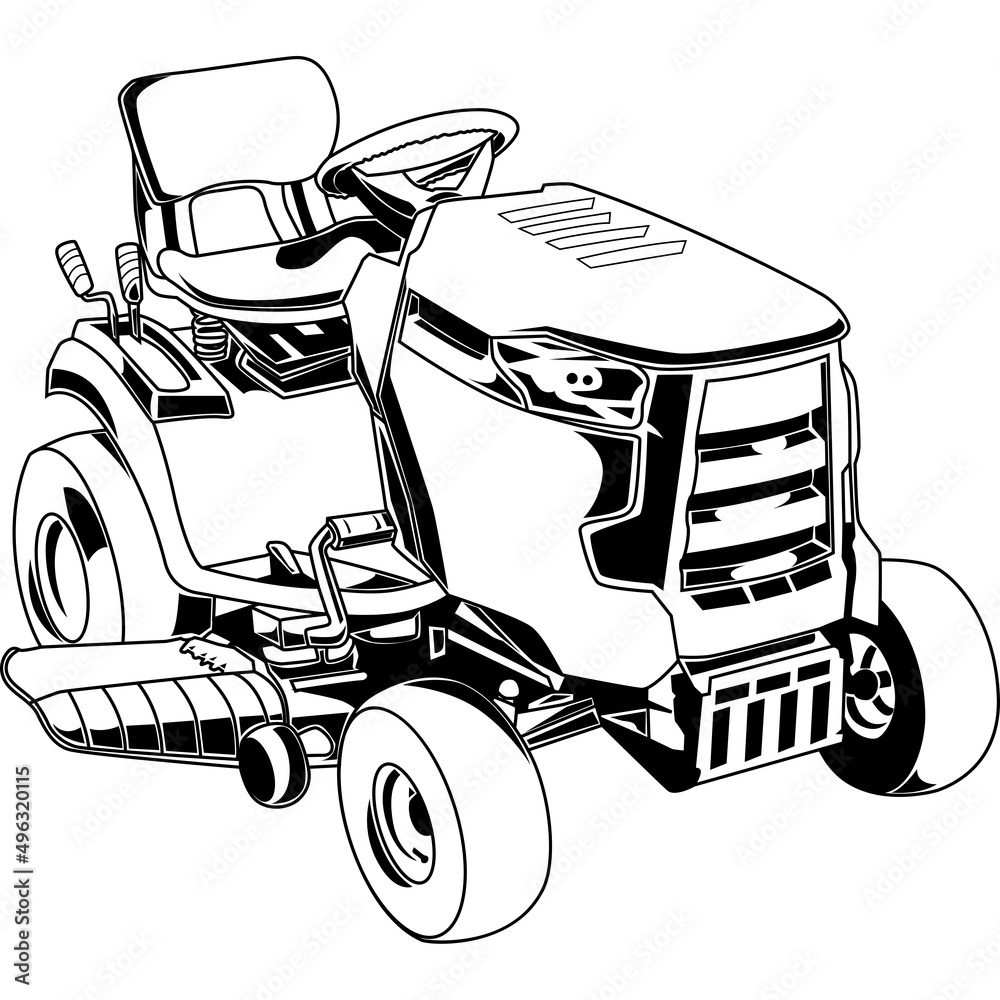 riding mowing cliparts