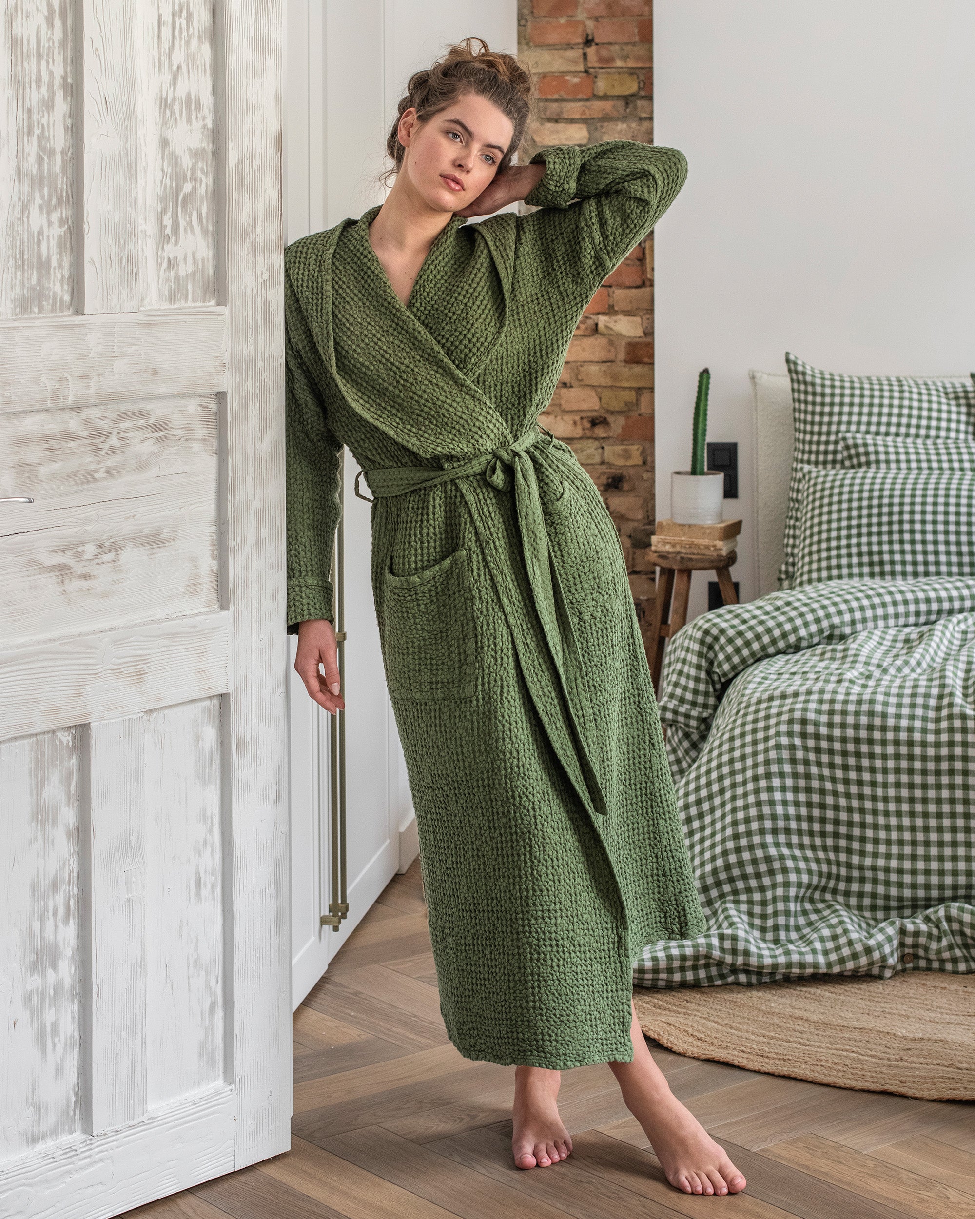 Linen Bath Robes – Luxurious Comfort for Everyday Use – MagicLinen