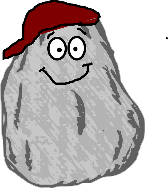Download Rock, Cap, Cartoon. Royalty-Free Vector Graphic - Pixabay