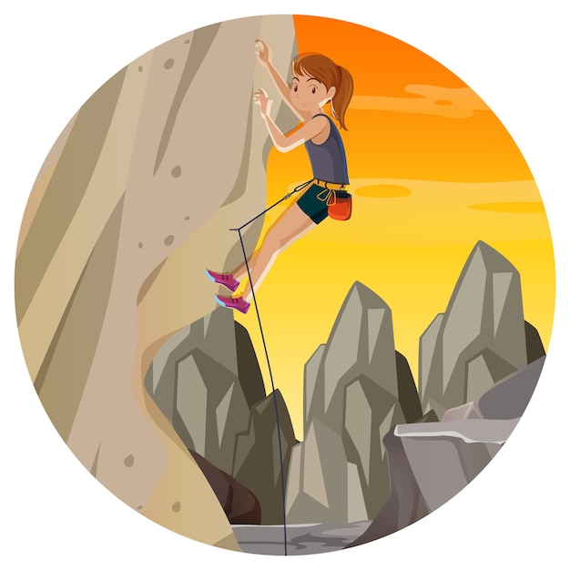 Page 7 | Kids Rock Climbing Vectors &amp; Illustrations for Free ...