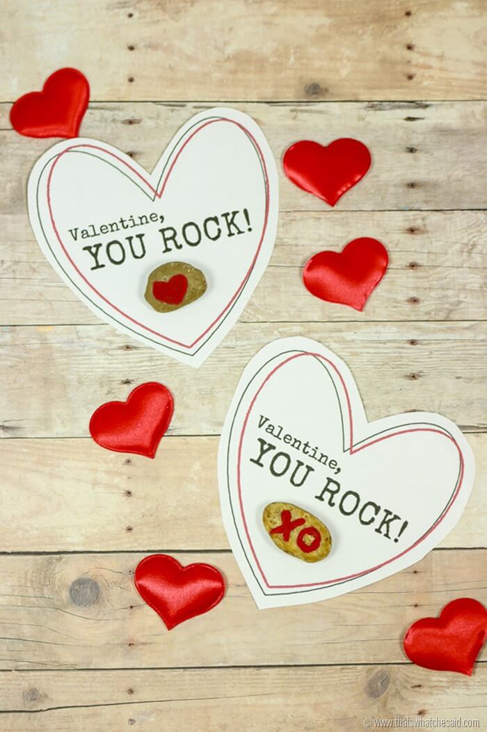 rock valentine cliparts