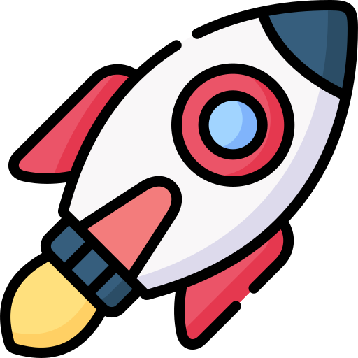 Rocket ship - Free transport icons