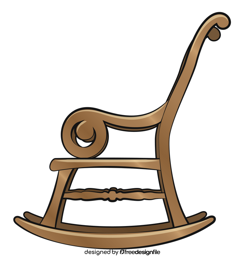 rocking chair clipart