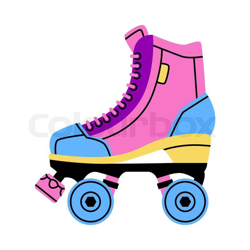 roller skate clipart