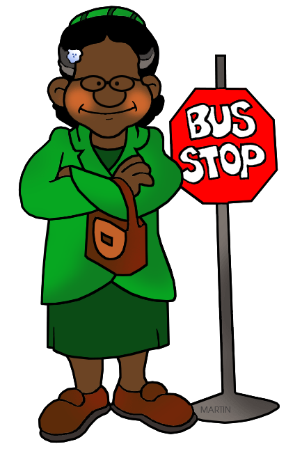 Black History Month Clip Art, Rosa Parks