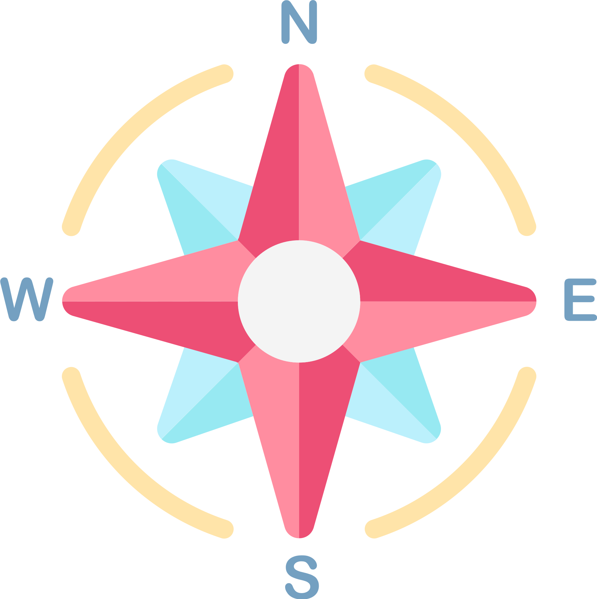 Compass Rose - Black and White Compass Rose - CleanPNG / KissPNG