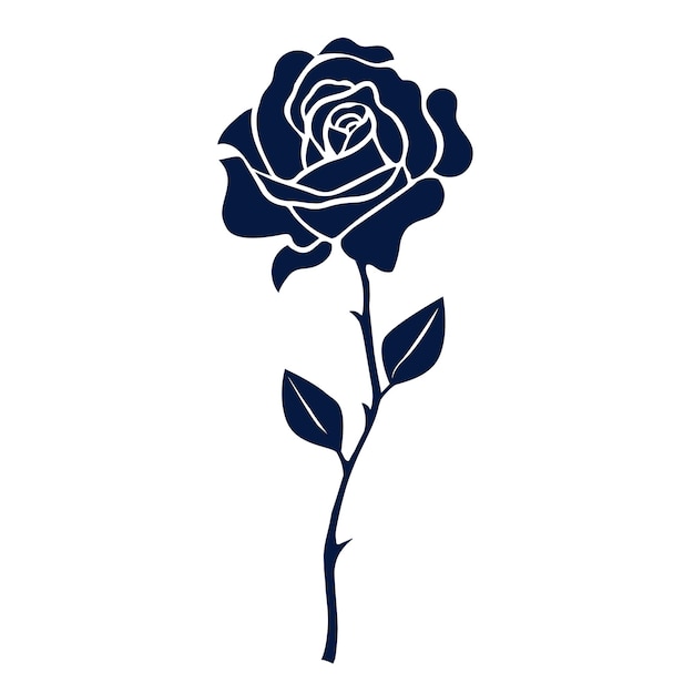 rose silhouette