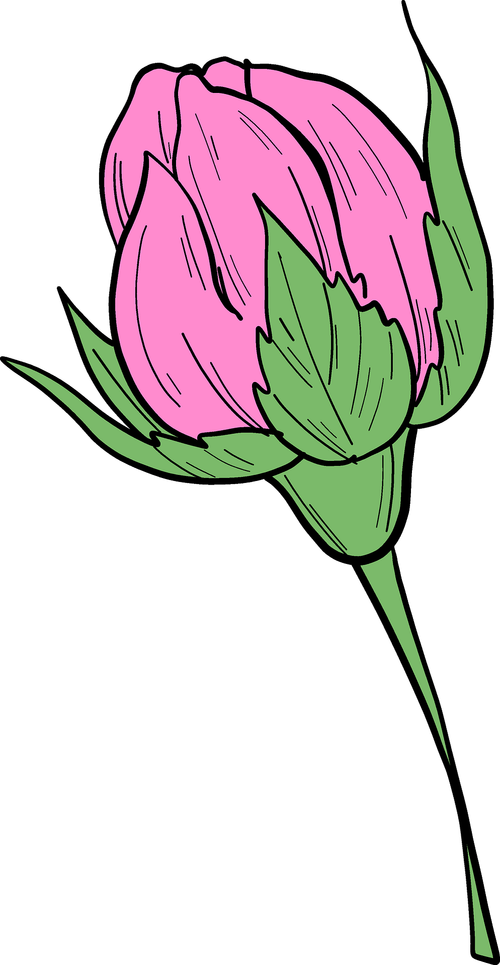 rosebud cliparts
