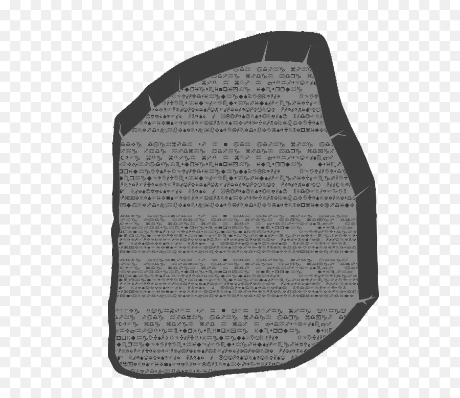 Rosetta Stone - Ancient Rosetta Stone Artifact - CleanPNG / KissPNG