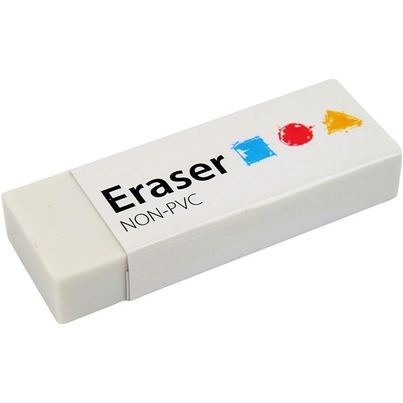 20 flexible weiße Radierer Gummi Bleistifte Schreiben Schule Büro Großhandel