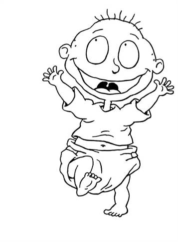 rugrats coloring sheets