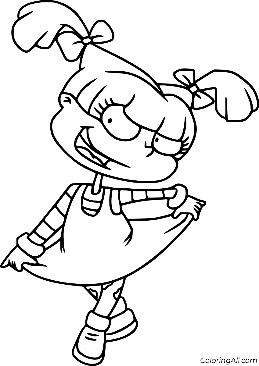 rugrats printable coloring pages